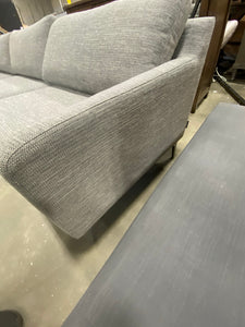 Conner 119"  Sectional Sofa Light Gray