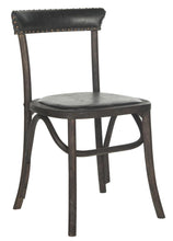 Load image into Gallery viewer, Kenny Dining Chairs with Nailhead Trim Antique Black/Oak Set of 2 (2661RR)
