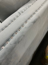 Load image into Gallery viewer, Akiko 104&quot; Wide Velvet Modular Sofa Gray
