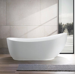 71”x 35” Freestanding Soaking Bathtub #4497