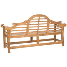 Load image into Gallery viewer, Khara 76.8 in. 3-Person Natural Brown Acacia Wood Outdoor Bench AS IS 3064RR
