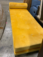Load image into Gallery viewer, Minard Twin Daybed with Mattress Yellow #1913HW - OUT OF BOX
