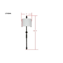 Load image into Gallery viewer, Roger 1-Light Shaded Wallchiere Lights Set of 2(1480-2 boxes)
