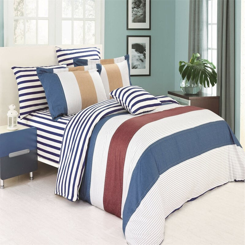 Maeva Reversible Duvet Cover Set King Size 144DC