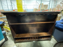Load image into Gallery viewer, Wine/Bar Shelf Mahogany AS IS
