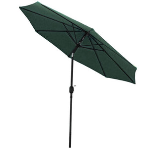 Delaplaine 9ft Market Umbrella Green(244)