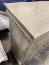 Load image into Gallery viewer, Louis Phillipe 6 Drawer Double Dresser/ Nightstand Set Gray
