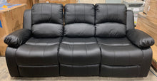 Load image into Gallery viewer, Azariah 82&quot; Wide Faux Leather Pillow Top Arm Reclining Sofa

