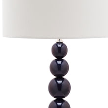 Load image into Gallery viewer, Jenna Navy &amp; Off-White 31.5&quot; Stacked Ball Lamp - Set of 2 #544HW
