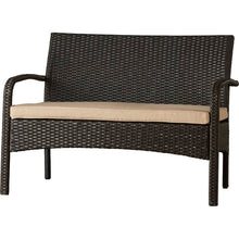Load image into Gallery viewer, 4 Piece Rattan Sofa Seating Group with Cushions #387HW
