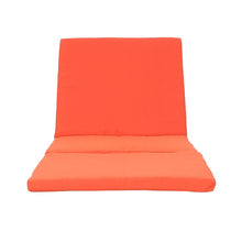 Load image into Gallery viewer, Outdoor Chaise Lounge Cushion Orange(1031)
