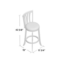 Load image into Gallery viewer, Marquita 30” Bar Stool Single White Wash Gray(1242)
