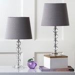 Load image into Gallery viewer, Nola 2-Piece Standard Lamp Set with Gray Shades #767HW
