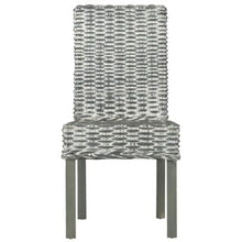 Load image into Gallery viewer, Set of 2 Wheatley Coastal Gray White Wash Accent Chair - #170CE
