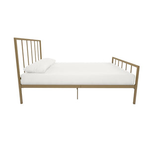 Jarvis Platform Bed Gold Full AS IS(1137)