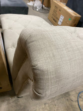 Load image into Gallery viewer, Versailles Tufted Armless Chaise Lounge Ivory
