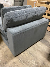 Load image into Gallery viewer, Modular Armless Chair Piece Blue Gray
