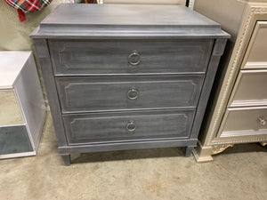 Hooker Furniture Hamilton Gray 3 Drawers Nightstand