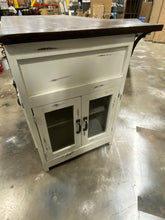 Load image into Gallery viewer, Greenview Kitchen Island Distressed White
