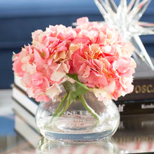 Load image into Gallery viewer, Blooming Hydrangea Floral Arrangement in Vase Pink #355HW
