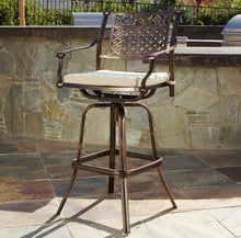 Load image into Gallery viewer, Almira 29.5” Patio. Bar Stool with Cushion (single barstool) #5539
