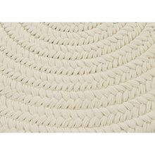 Load image into Gallery viewer, Boca Ratton Oval Woven 8’x10’ Area Rug Natural White AS IS(1698RR)
