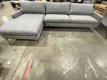 Load image into Gallery viewer, Conner 119&quot;  Sectional Sofa Light Gray

