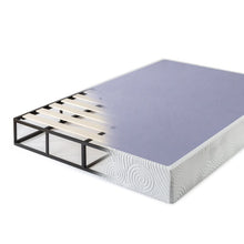 Load image into Gallery viewer, Low Profile 4” Metal Box Spring with Wood Slats Cali King(1034)
