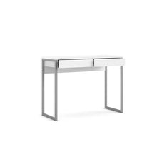 Load image into Gallery viewer, Chang Writing Desk- White High Gloss #3537rr
