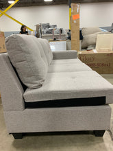 Load image into Gallery viewer, Light Grey Sofa Sectional Piece- *AS IS*
