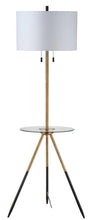 Load image into Gallery viewer, Morrison Floor Lamp Side Table *AS IS ITEM #497HW
