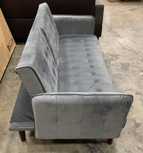 Load image into Gallery viewer, Palmer Velvet 72&quot; W Square Arm Sofa
