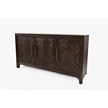 Load image into Gallery viewer, Fincher 60” Wide Sideboard- Brown #3539rr
