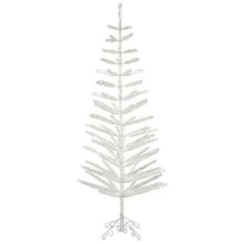 Load image into Gallery viewer, 7-ft Traditional Slim Silver Artificial Christmas Tree (SB1354)
