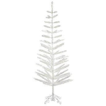 7-ft Traditional Slim Silver Artificial Christmas Tree (SB1354)