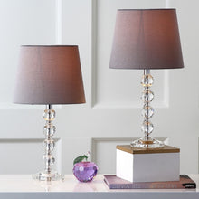 Load image into Gallery viewer, Nola 2-Piece Standard Lamp Set with Gray Shades #767HW
