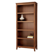Load image into Gallery viewer, Carson 72” 5 Shelf Bookcase Midtone Cherry(510)
