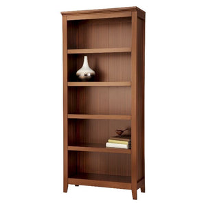Carson 72” 5 Shelf Bookcase Midtone Cherry(510)