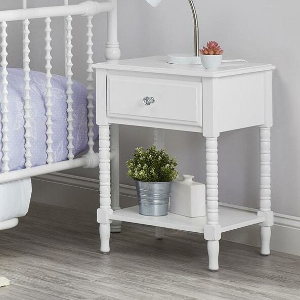 Rowan Valley Linden 1 drawer nightstand #113-NT