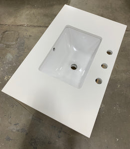 30 inch Single Bathroom Vanity in Natural Oak 922CDR