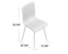Load image into Gallery viewer, Alec Upholstered Parsons Chair set of 4 #4643
