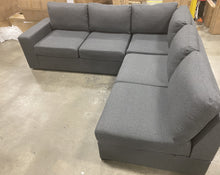 Load image into Gallery viewer, Cheryle 120.5&quot; Reversible Modular Sectional Gray *AS IS
