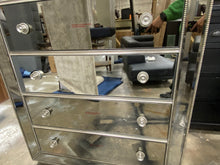 Load image into Gallery viewer, Acuna 5 Drawer Bedroom Chest Silver
