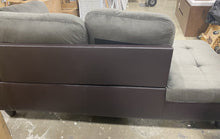 Load image into Gallery viewer, Avellino Left Hand Facing Sectional Sofa Dark Chocolate, CHAISE ONLY! #1904HW -OUT OF BOX
