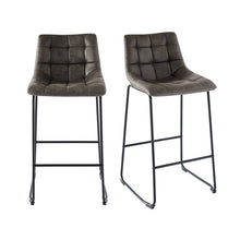 Load image into Gallery viewer, Karlov 29&quot; Bar Stool Set of 2 Gray(405)
