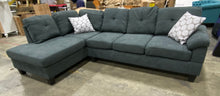 Load image into Gallery viewer, Abellas-Bauzo 100&quot; Left Hand Facing Sectional Gray
