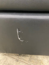 Load image into Gallery viewer, Faux Leather Sectional Piece Black AS IS
