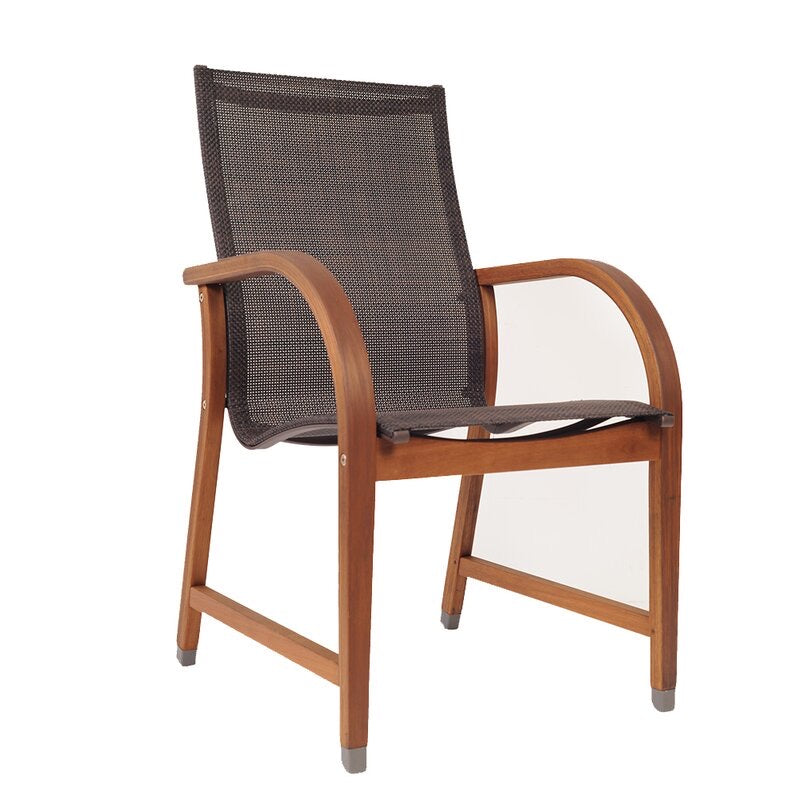 Ely 4 Piece Dining Chairs Brown/Teak(785)