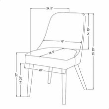 Load image into Gallery viewer, Geller Dining Chair Single Distressed Gray(1351)
