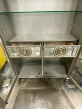 Load image into Gallery viewer, Varian Antique Platinum Curio Cabinet Antique Platinum
